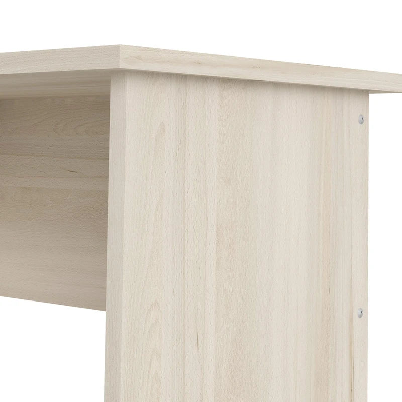 Scrivania da ufficio domestico a 4 cassetti con ripiano aperto - design scandinavo