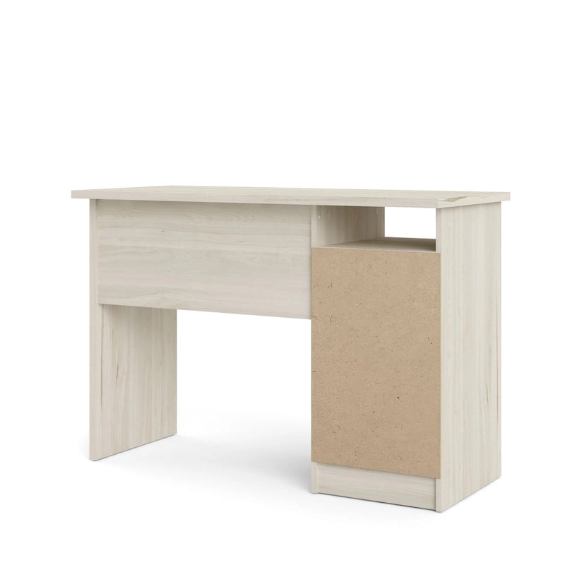Scrivania da ufficio domestico a 4 cassetti con ripiano aperto - design scandinavo