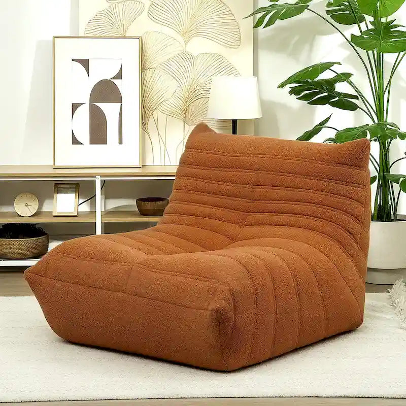 Übergroßer Sitzsack für Erwachsene mit hochdichtem Schaumstoff