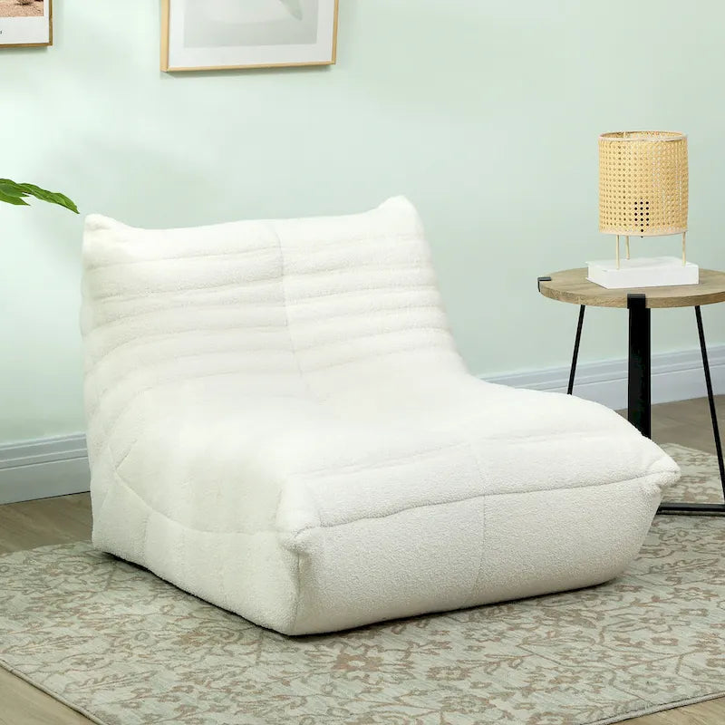 Übergroßer Sitzsack für Erwachsene mit hochdichtem Schaumstoff