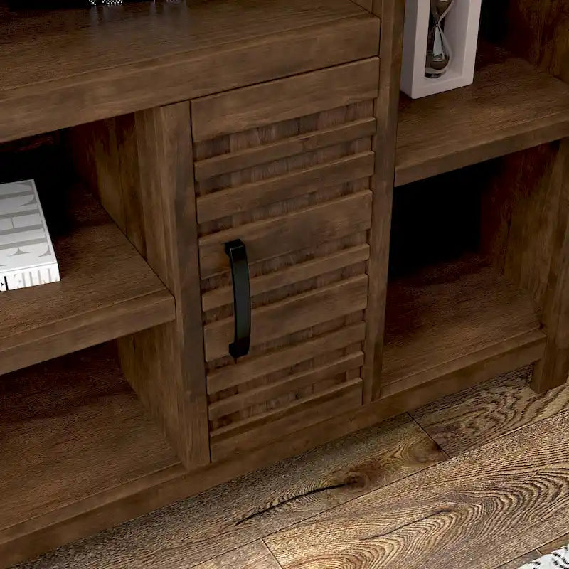 74" TV Stand Console for TVs up to 85" - No Assembly Required