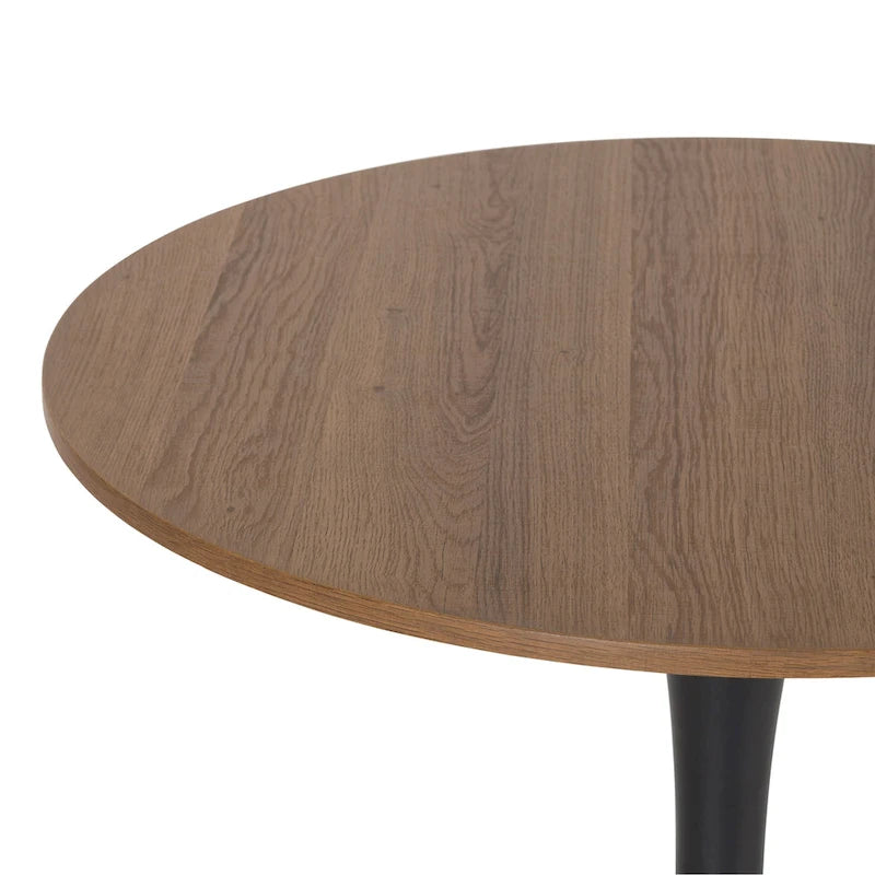 Tavolo da bistrot rotondo da 28" con base a piedistallo