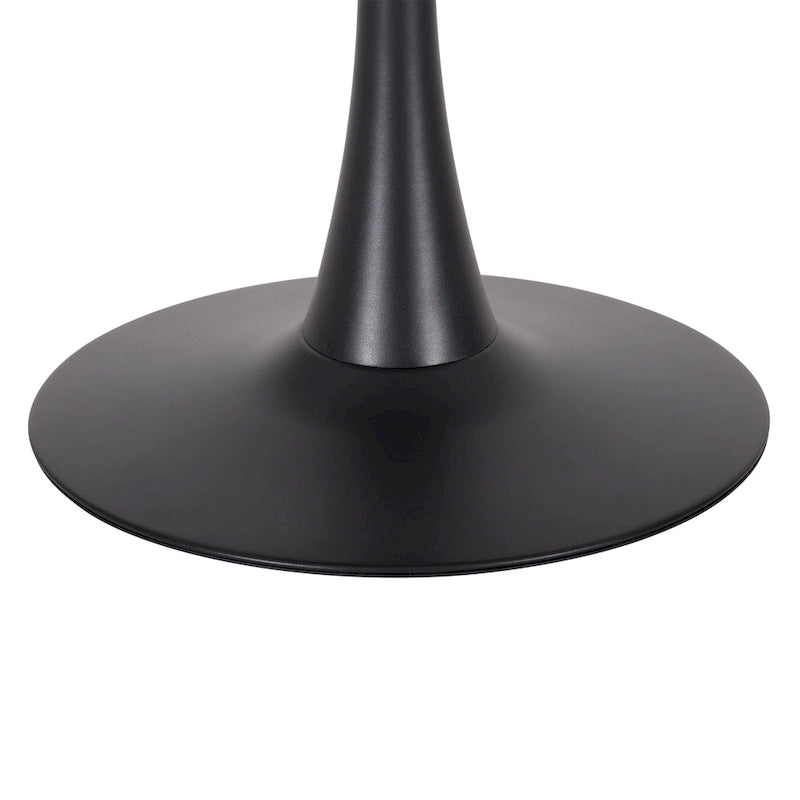 Tavolo da bistrot rotondo da 28" con base a piedistallo