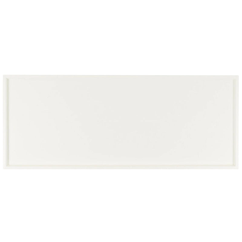 Console con gambe curve e piano incassato - 47x19x29