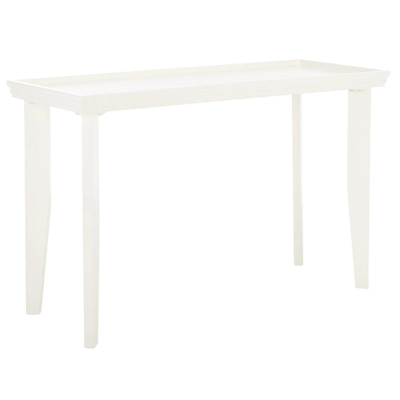 Console con gambe curve e piano incassato - 47x19x29