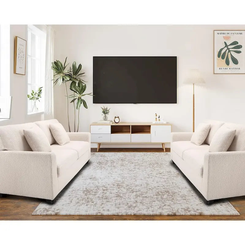 83" Oversized Loveseat Sofa with Deep Seat