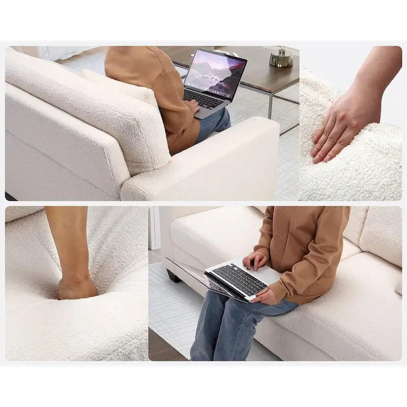 83" Oversized Loveseat Sofa with Deep Seat