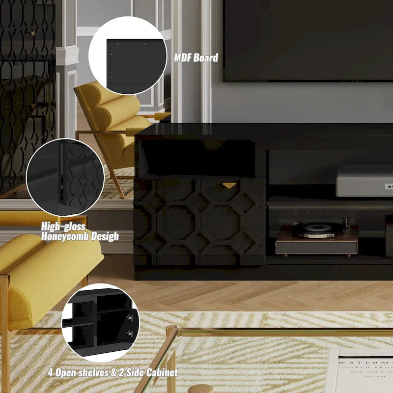 70 High Gloss TV Stand