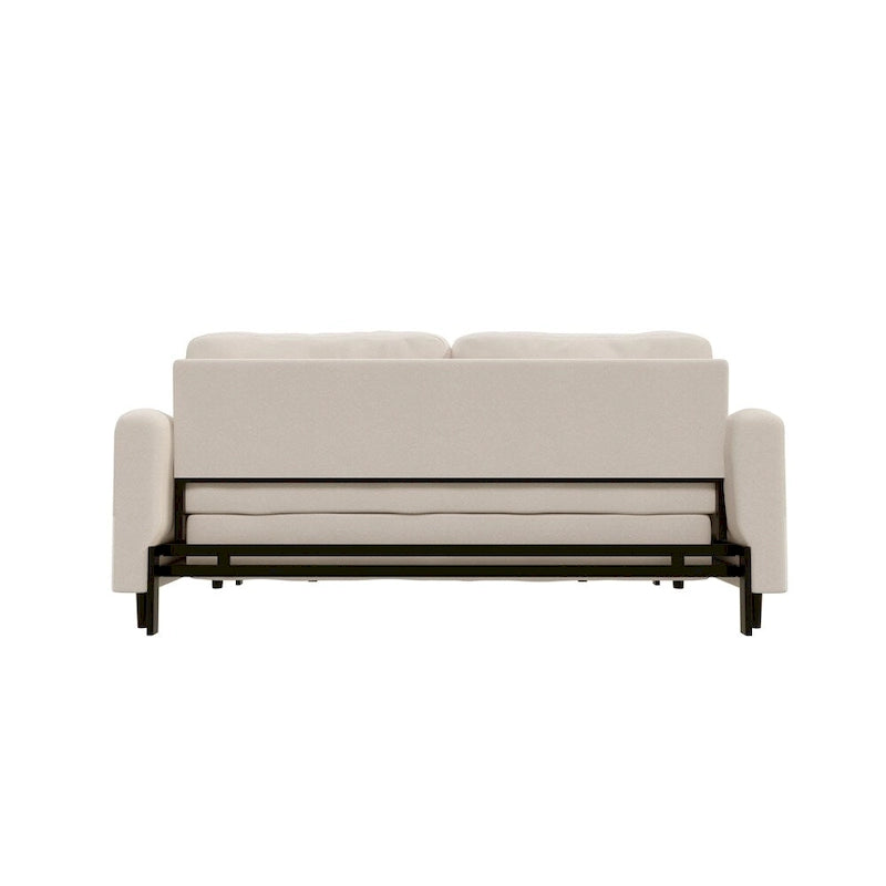 Divano letto queen size da 66" con materasso estraibile e sistema idraulico