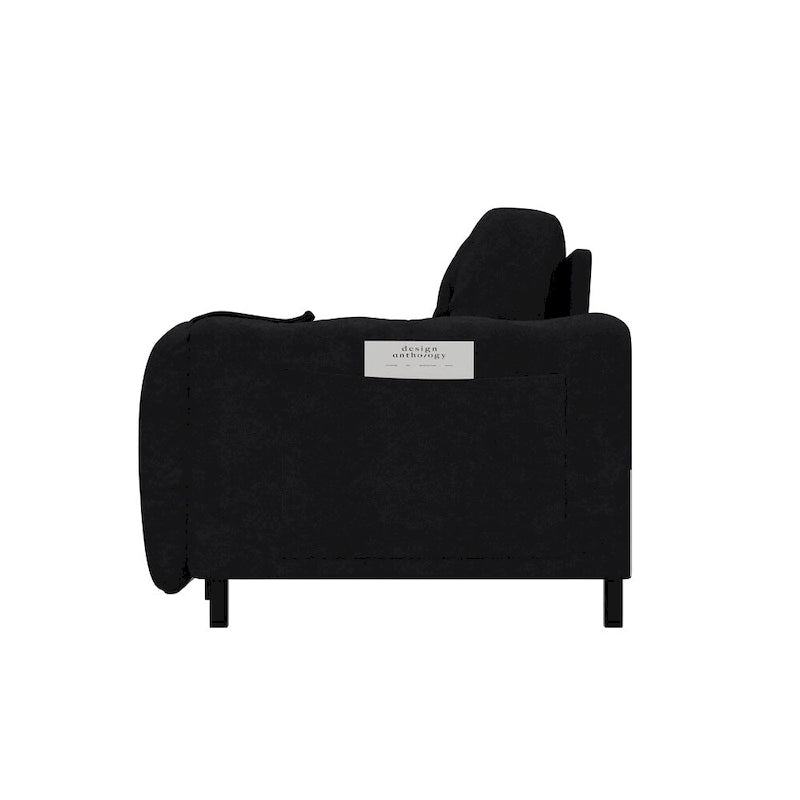 Divano letto queen size da 66" con materasso estraibile e sistema idraulico